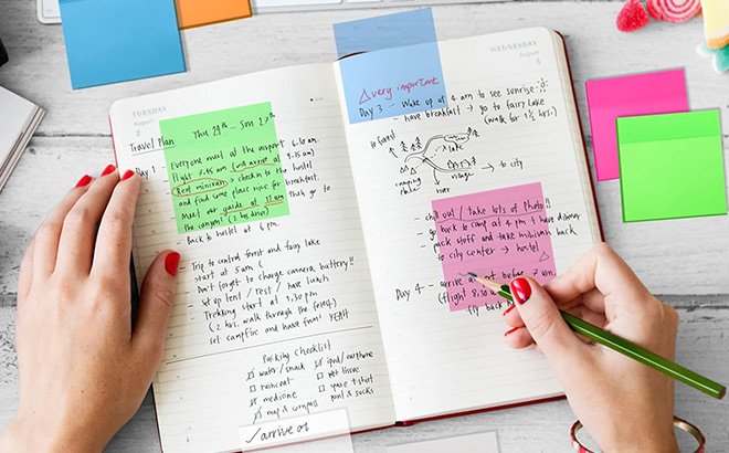 Transparent Sticky Notes