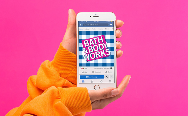 Bath and Body Works Facebook Page