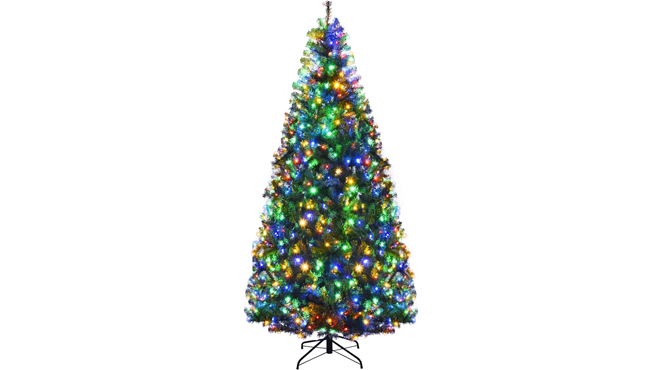 Costway Pre Lit Artificial Christmas Tree