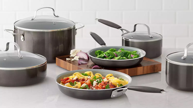 Food Network 10 Piece Cookware Set